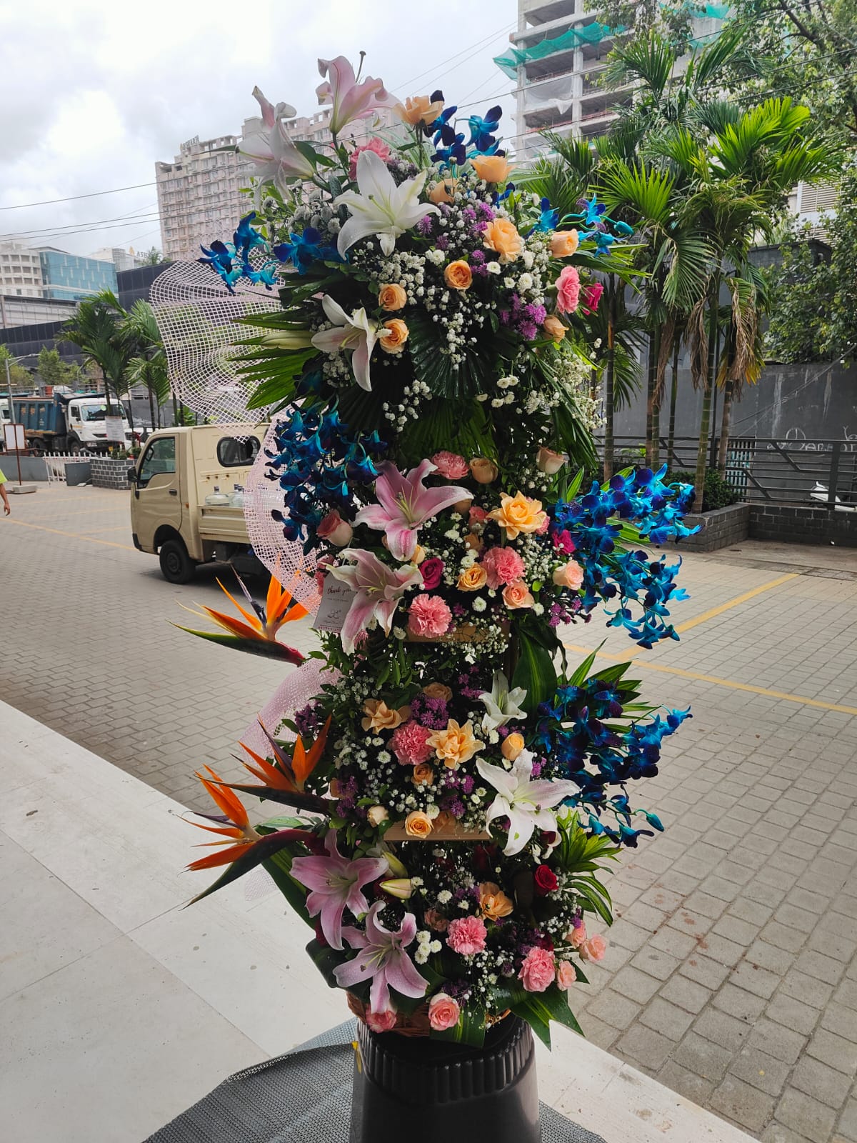 Majestic Heights Multi-Tiered Floral Stand