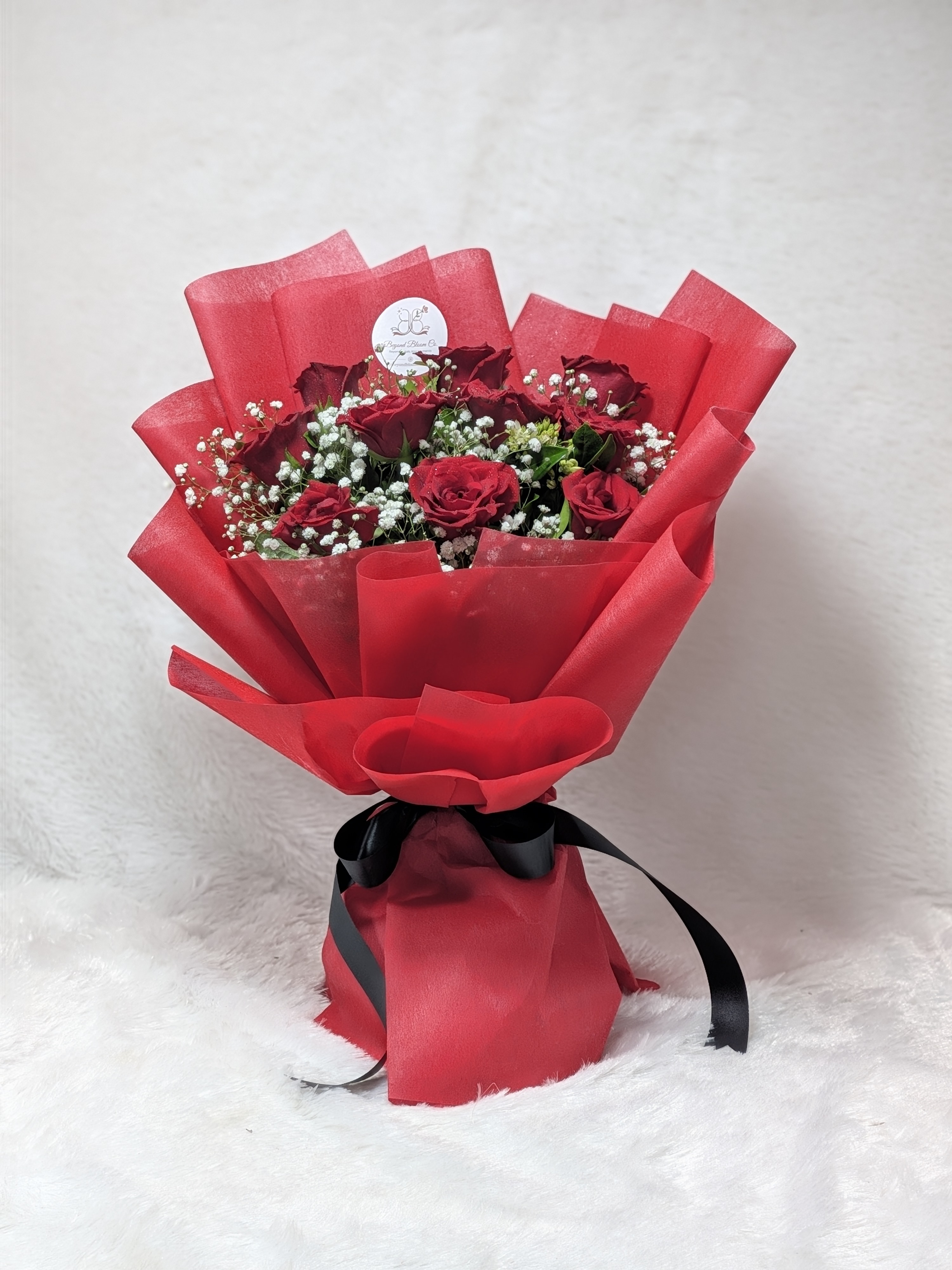 Scarlet Red Rose Bouquet