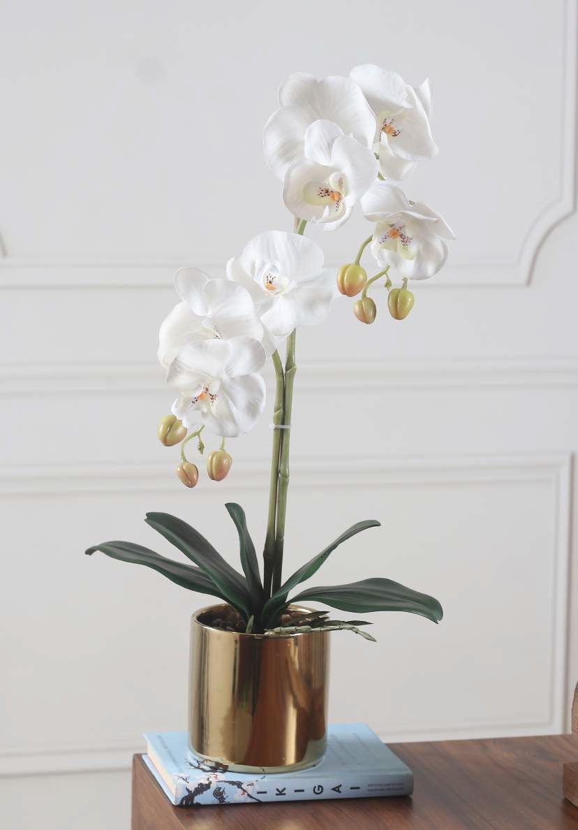 Artificial Real-Touch Orchid Plant (46 cm)