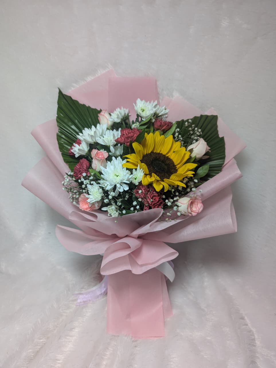 Golden Hour Mixed Floral Bouquet