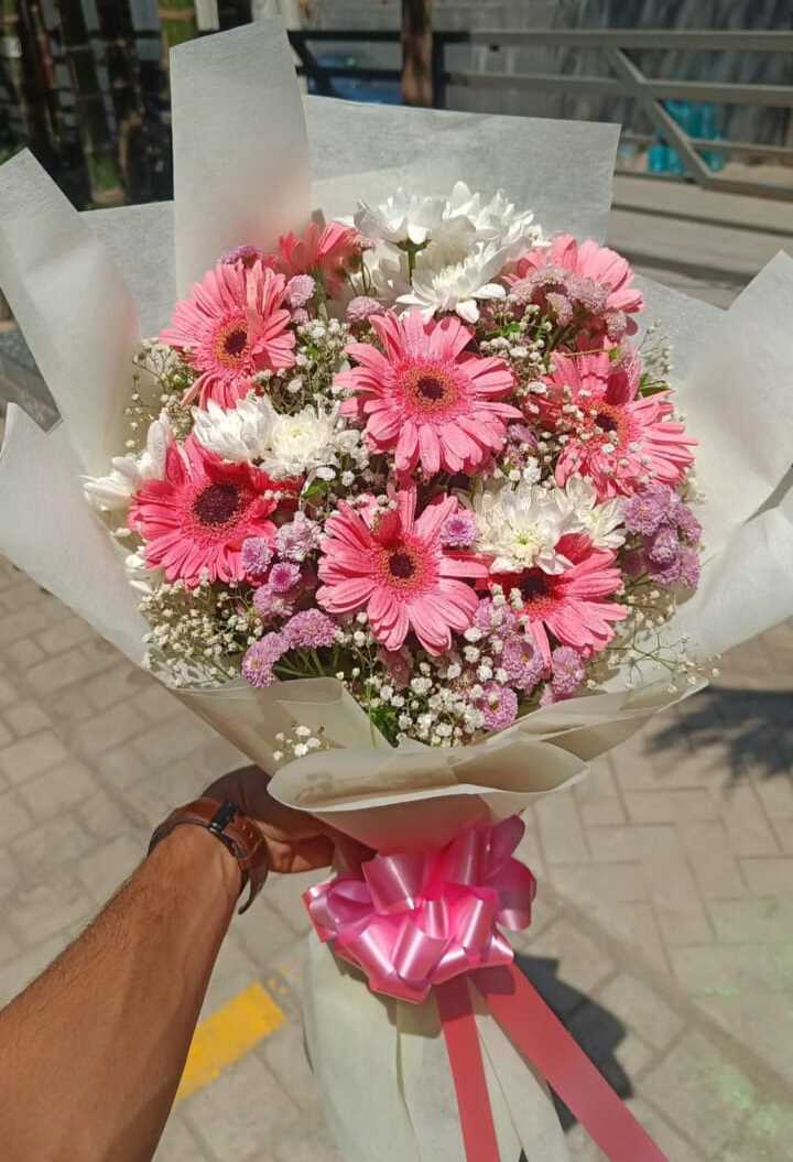 Rosy Cheer Mixed Floral Bouquet